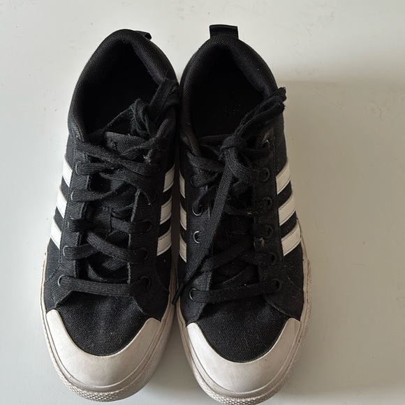 Women’s Adidas 7 1/2 platform sneakers - Picture 1 of 7
